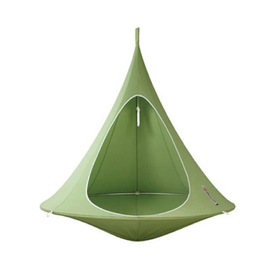 72 Green Two Person Hanging Cacoon Chair with Hanging Hardware