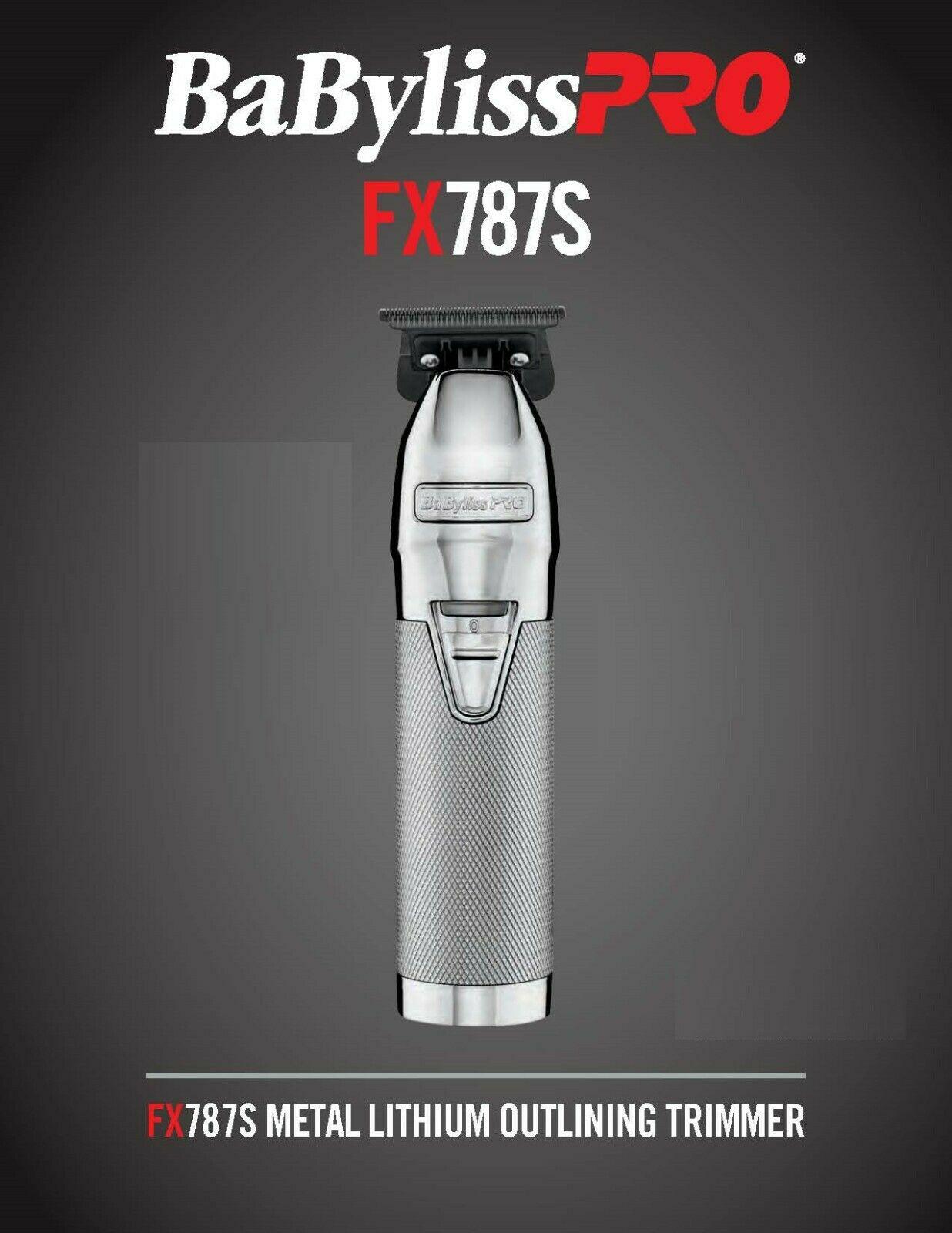 BaByliss PRO Silver FX Skeleton Outliner Cordless Trimmer - FX787S