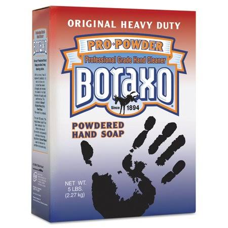 Boraxo Powdered Original Hand Soap, Unscented Powder, 5lb Box, 10/Carton - DIA02203CT