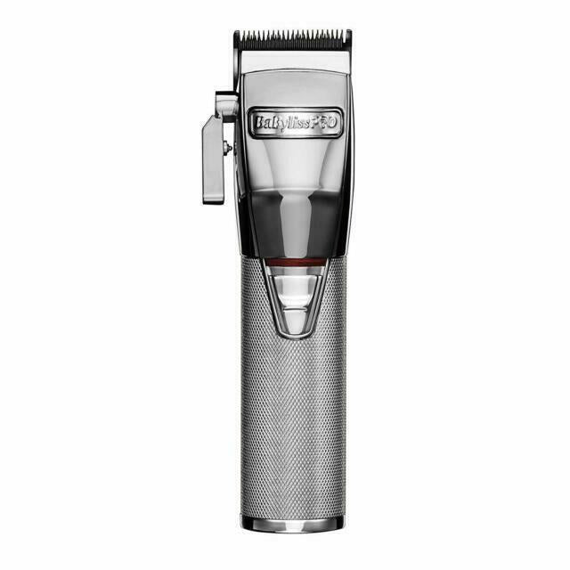 BaByliss PRO FX870S Metal Cordless Clipper - Silver