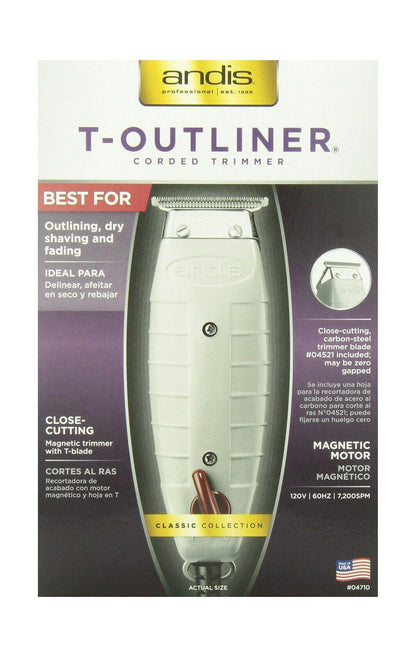 Andis Professional T-Outliner Beard/Hair Trimmer with T-Blade G...