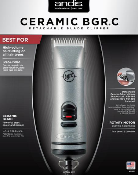 Andis Professional Ceramic BGRC Clipper 63965 Brand DISCONTINUED