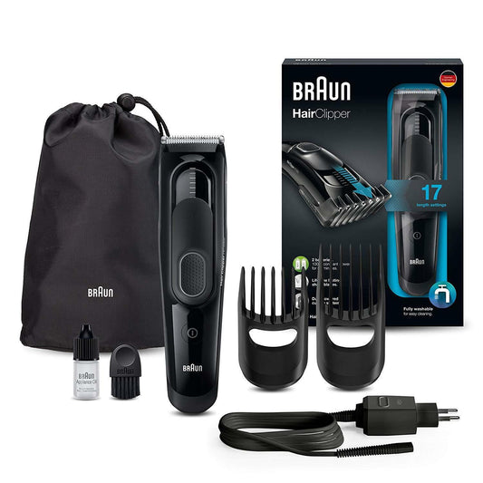 Braun HC 5050 - Machine Of Cut Hair Professional, Trimmer With 17 Fittings