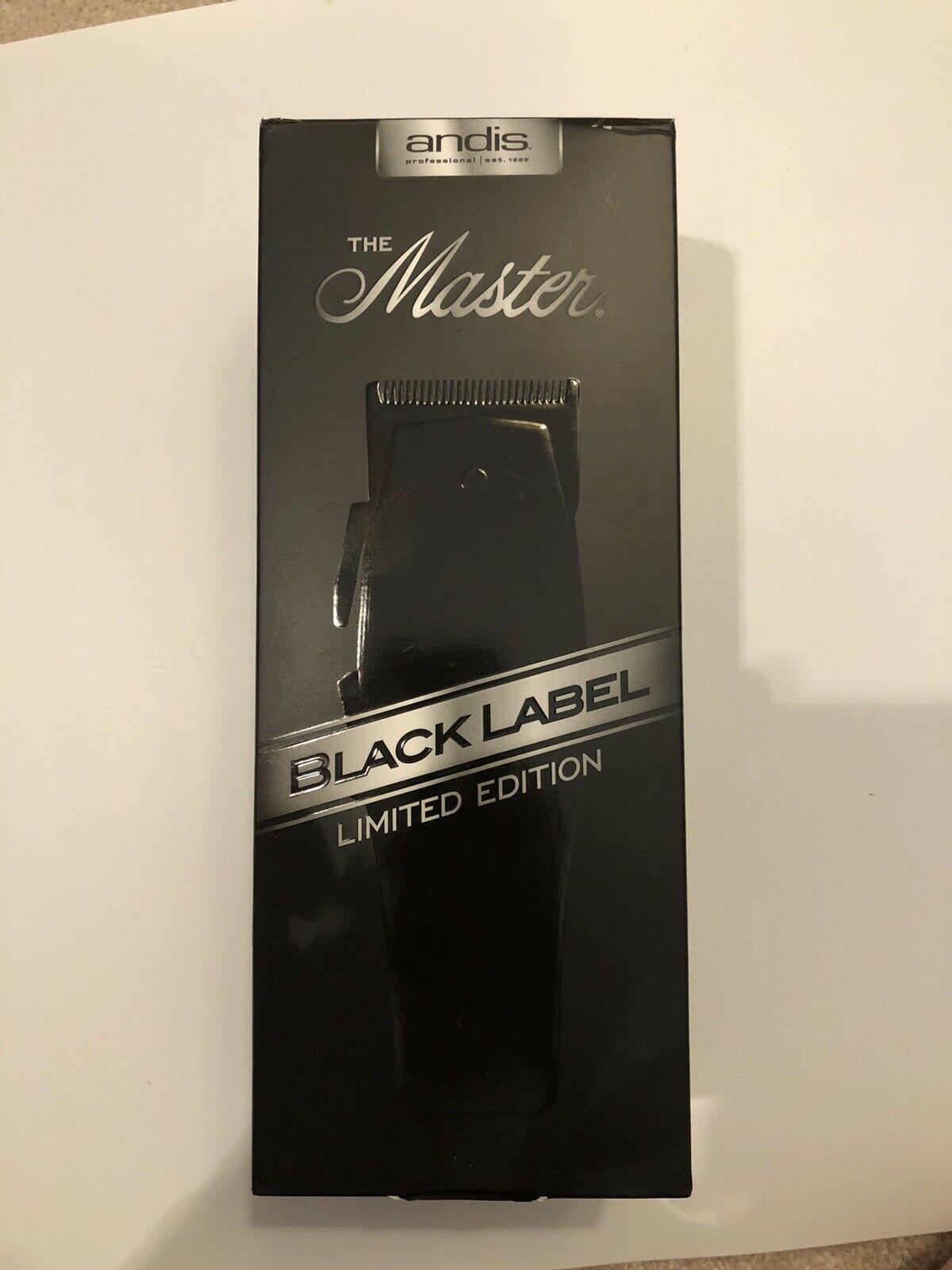 Andis Two Limited Edition Black Label Ml Master Clippers