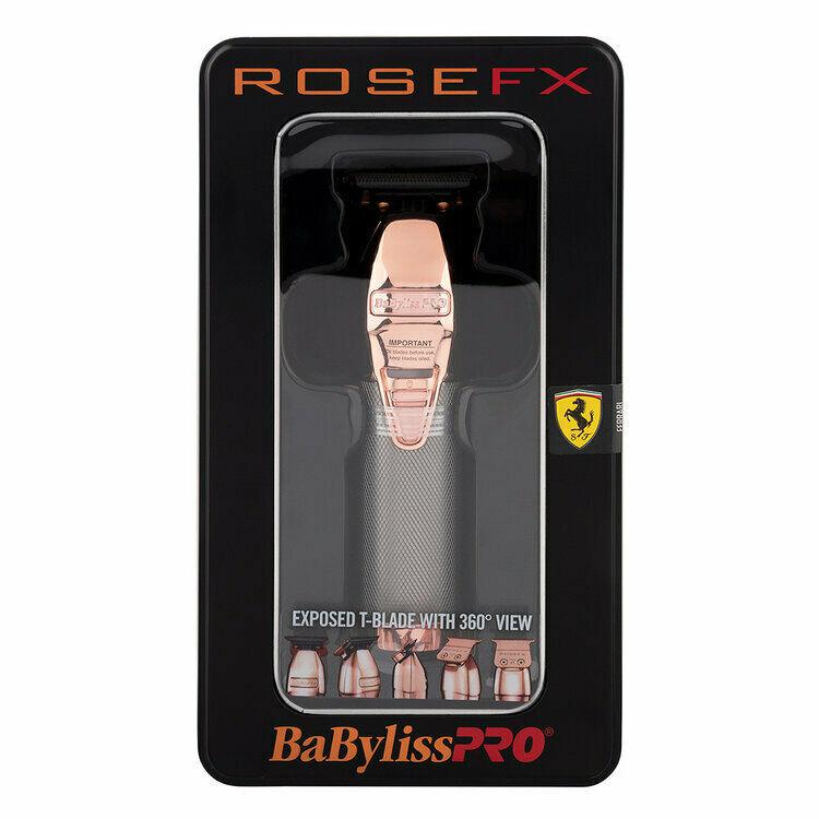 BabylissPRO RoseFX Skeleton Lithium Hair Trimmer - FX787RG Babyliss