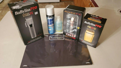 BaByliss PRO Clipper/ Trimmer/ Shaver/ Clipper Mat/ Cool Care plus Bonus Item!!