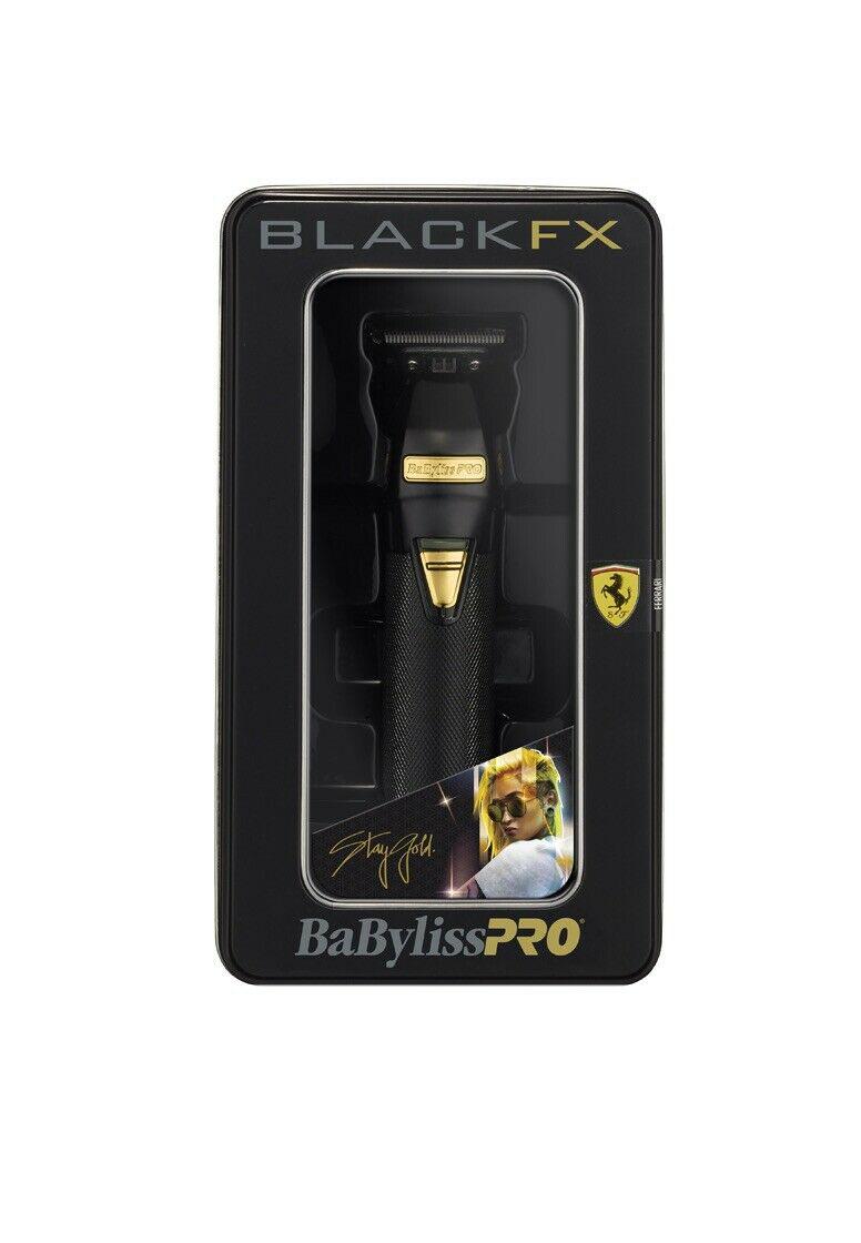 BaByliss PRO FX787B Skeleton Cordless Trimmer - BLACK NEW! Graphite T-Blade