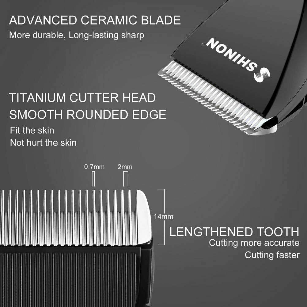 Advanced Ceramic Machine of Cut Hair Professional TTMOW Lithium Battery LED