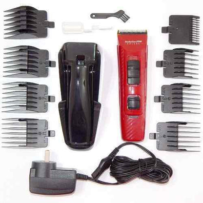 Babyliss Pro FXF811 Volare Ferrari ed X2 Cordless, Adjustable Clipper, RED