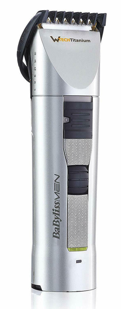 BaByliss Trimmer E781E Clipper for Hair and Beard Technology