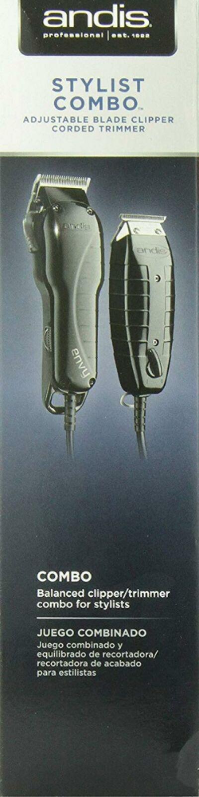 Andis 66280 Combo Envy Clipper & T-Outliner Trimmer Set