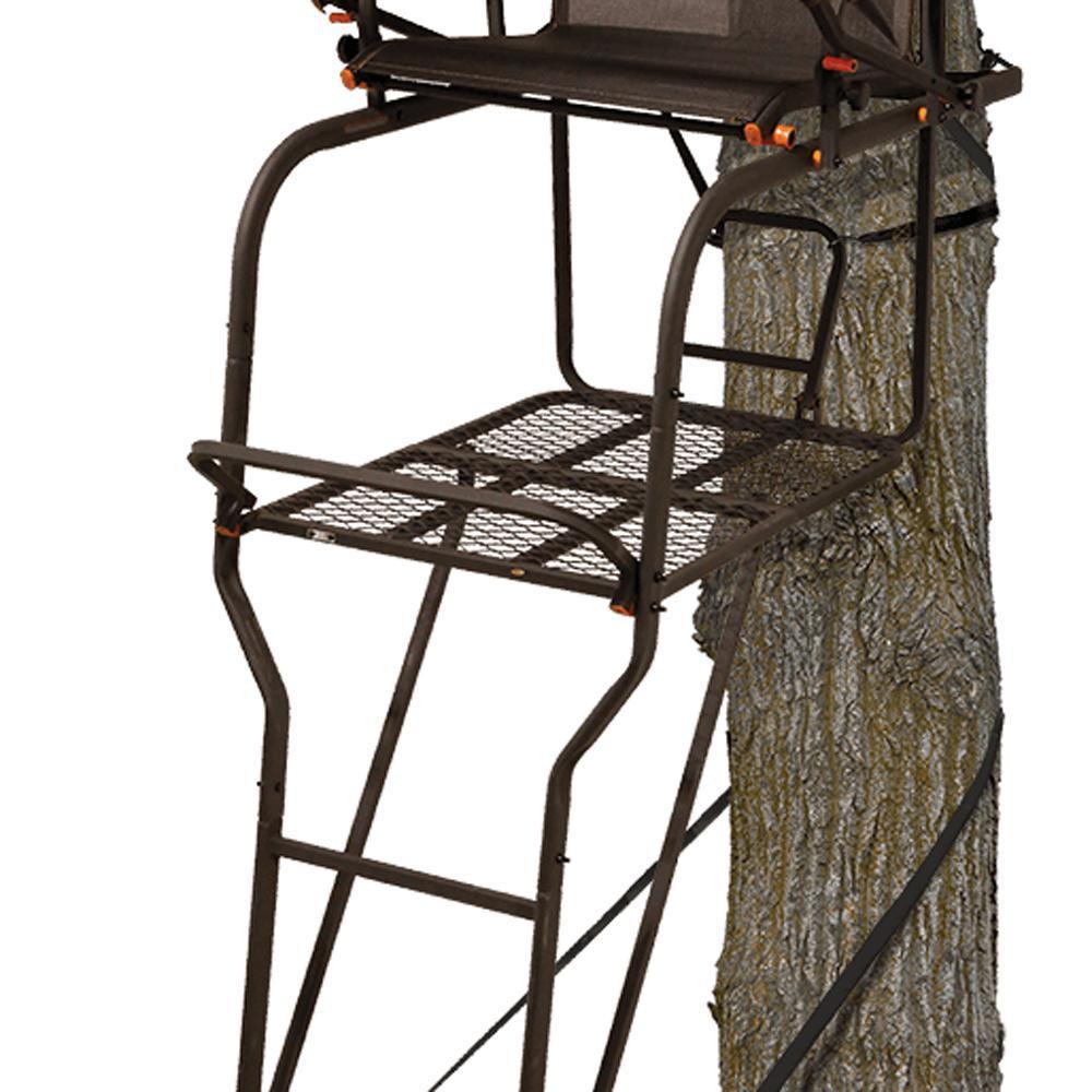 18.5 ft. x 1.5 ft. Hunter HD Deer Hunting 1-Person Ladder Tree Stand