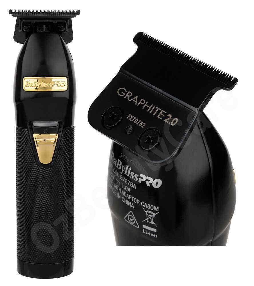 BaByliss Pro BlackFX Skeleton Lithium Barber Hair/Beard Trimmer/Babyli