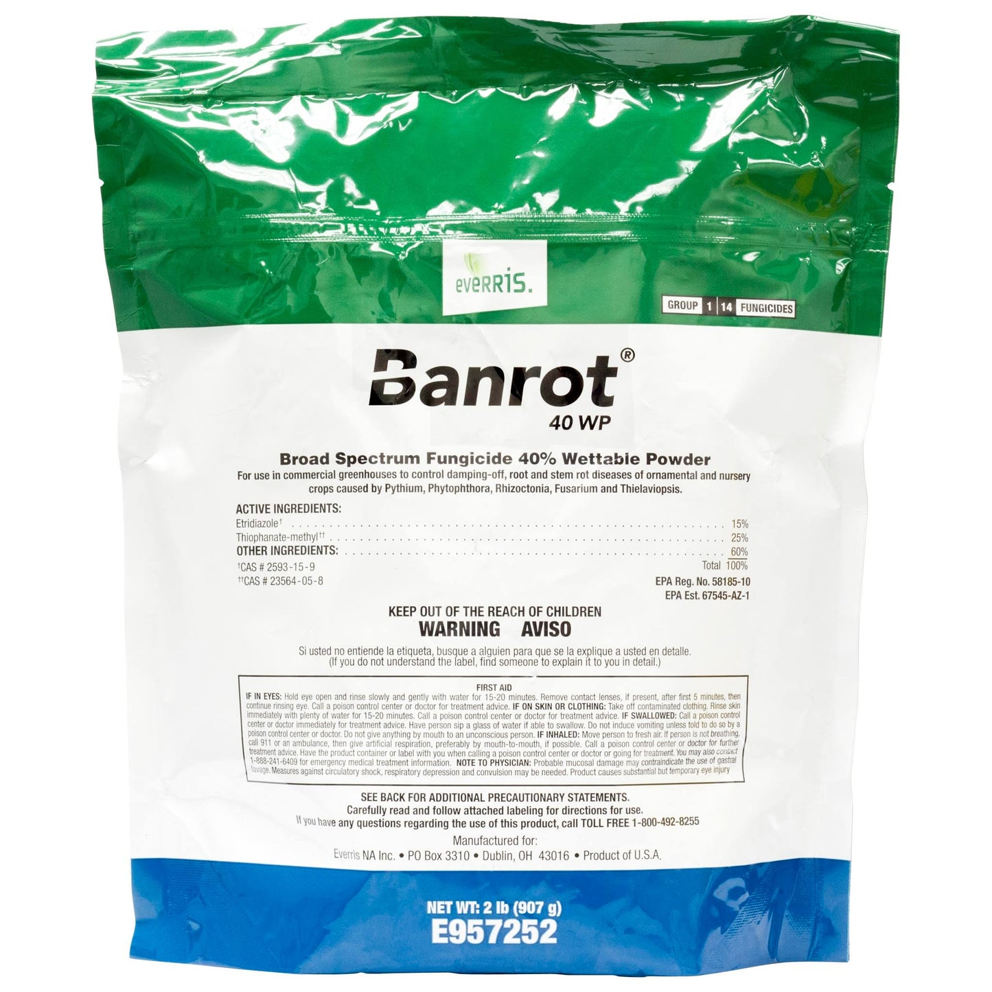 Banrot 40 WP Fungicide - 2 lbs.